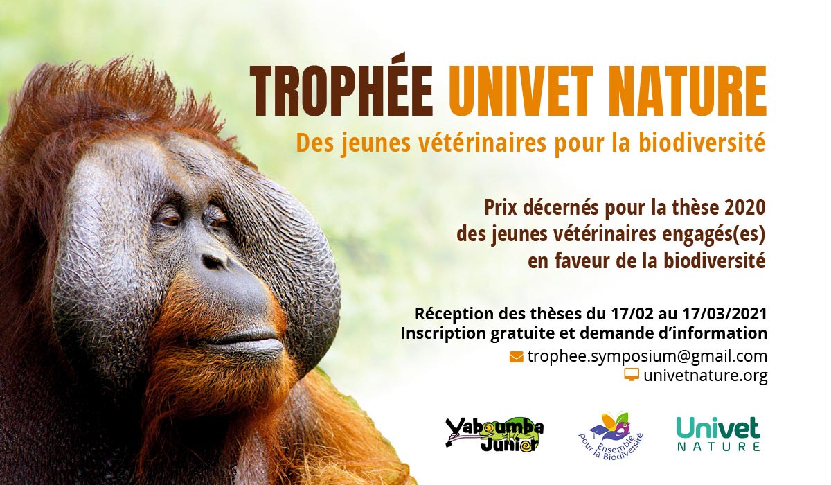 Le Trophée Univet Nature 2021 pour les jeunes vétérinaires