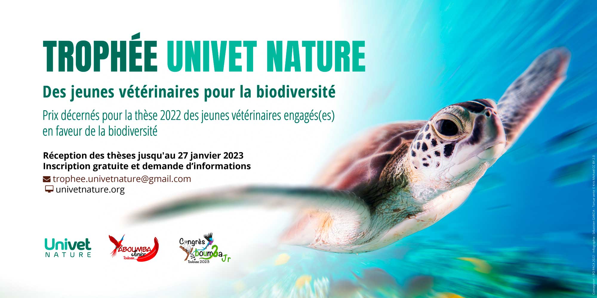 Le Trophée Univet Nature 2023 pour les jeunes vétérinaires