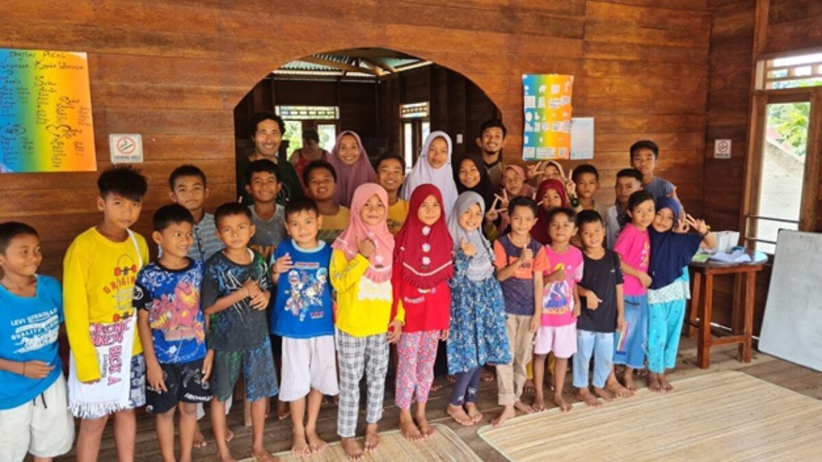 Une sensibilisation des enfants à l’écologie à Sumatra ! 